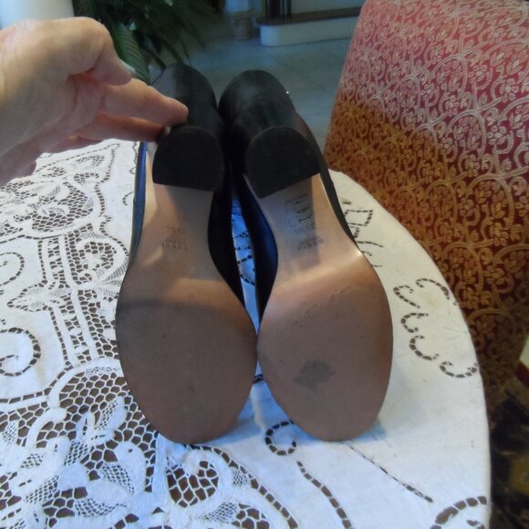 Gucci GUCCISSIMA 85th Anniversary Black Calf Leather Riding Boots Size 9.5C - Picture 15 of 16